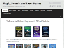 Tablet Screenshot of michaelkingswood.com